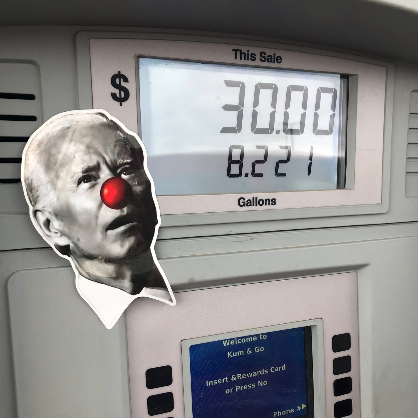 Joe Biden Clown Stickers