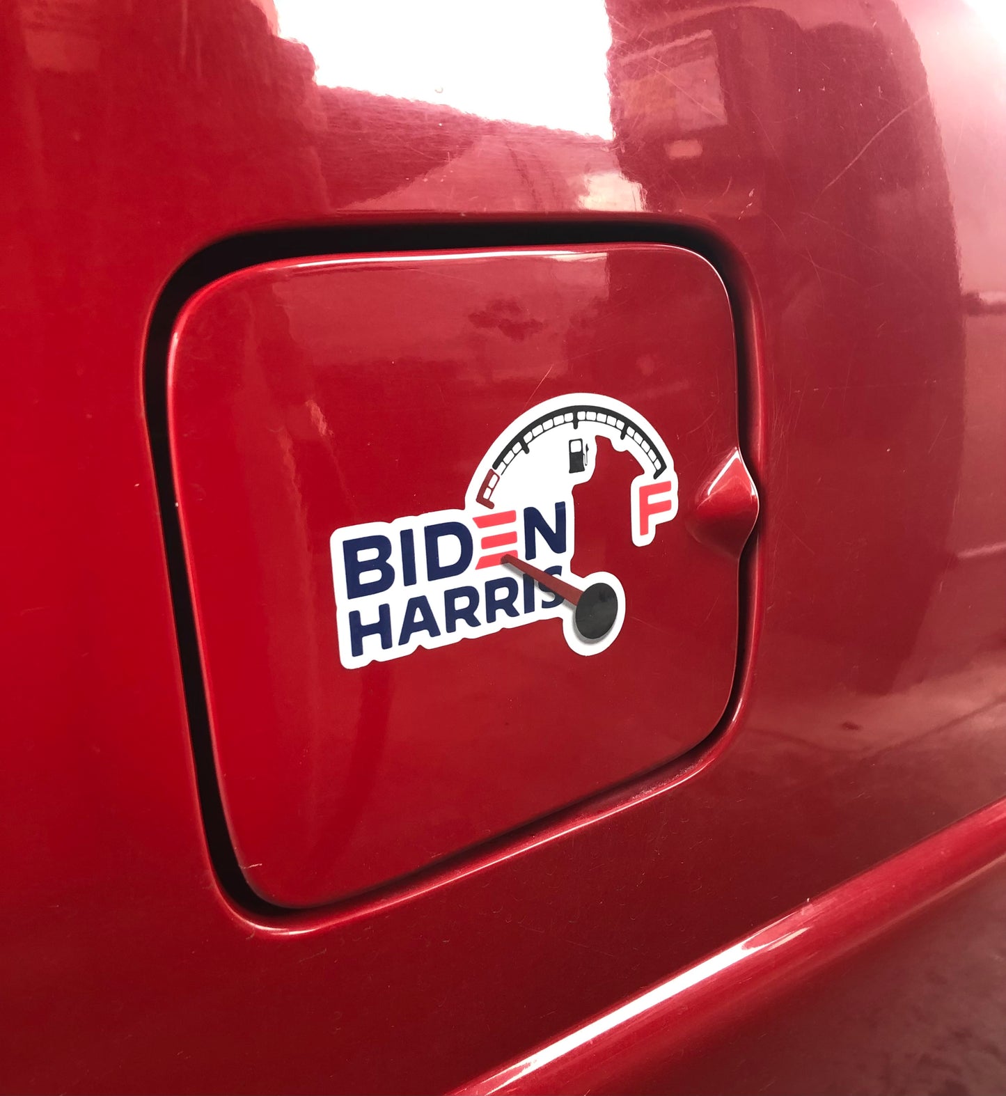 Biden Harris Gas Gauge Sticker