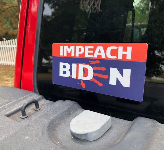 "Impeach Biden" Bumper Stickers